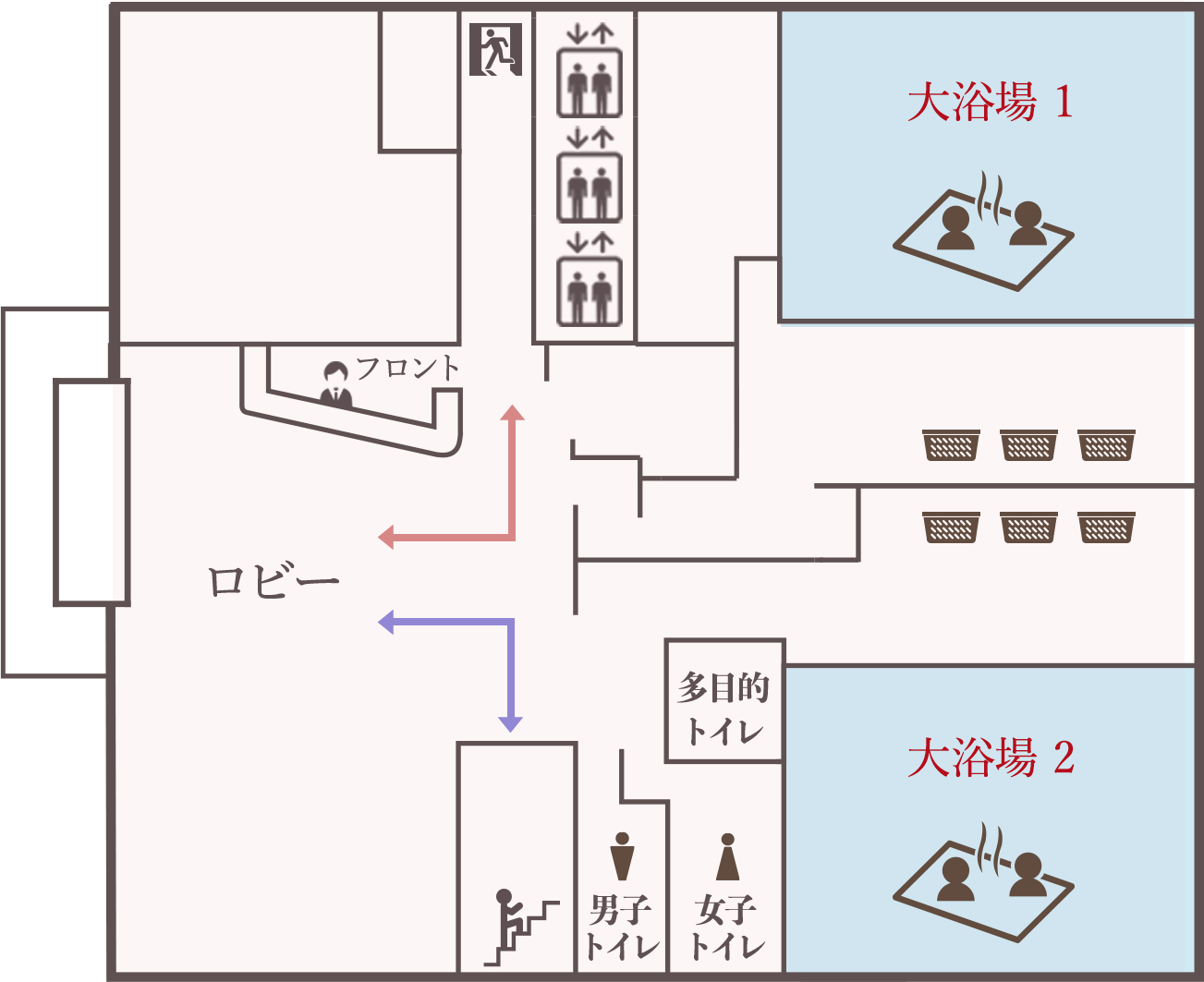 1Fフロアマップ